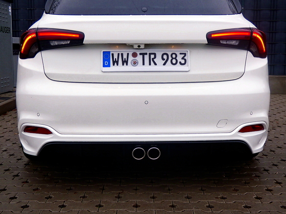 Handgefertigte Edelstahl Auspuffanlage von Wimmer Rennsporttechnik