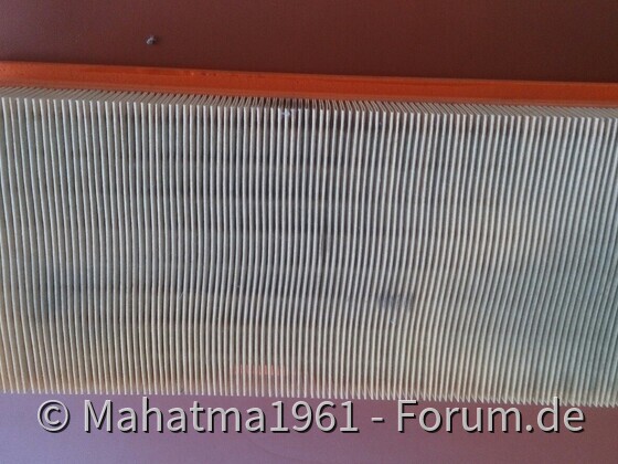 Luftfilter nach 11.000 Kilometern