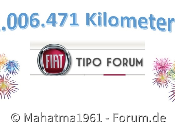 2 Millionen Tipokilometer