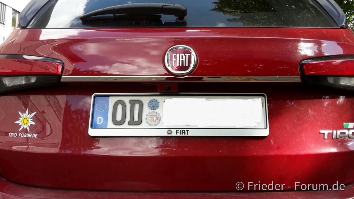 Bling Bling an der Heckklappe...