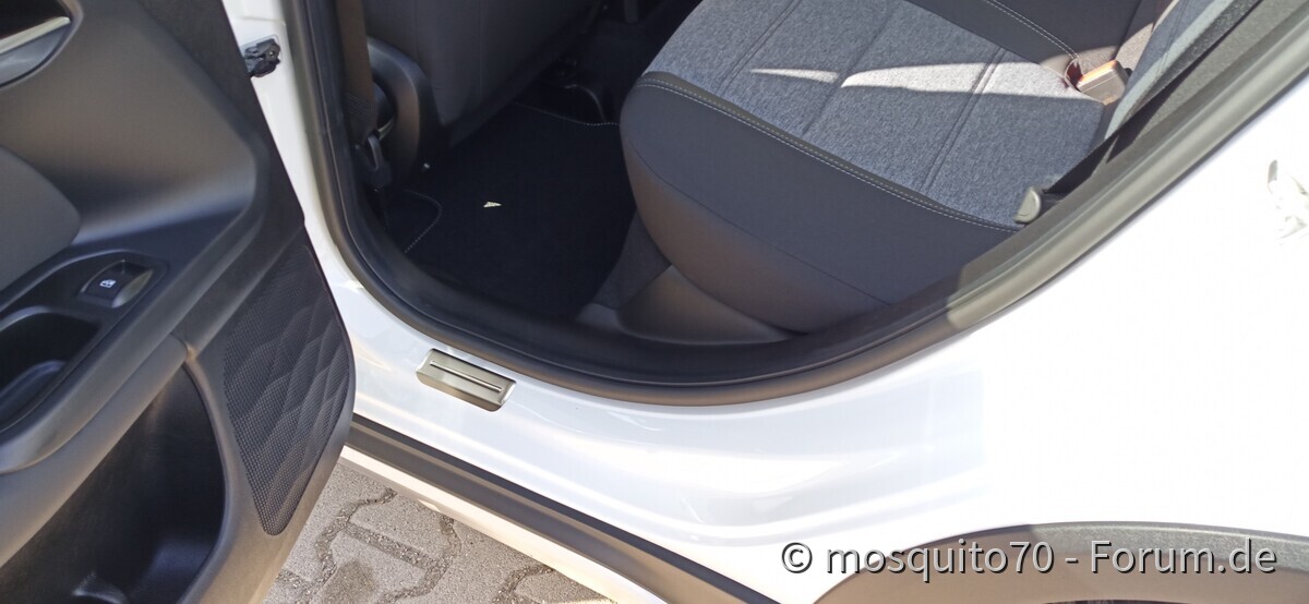 Einstiegsleisten , Gummilippe und anderer Schnickschnack