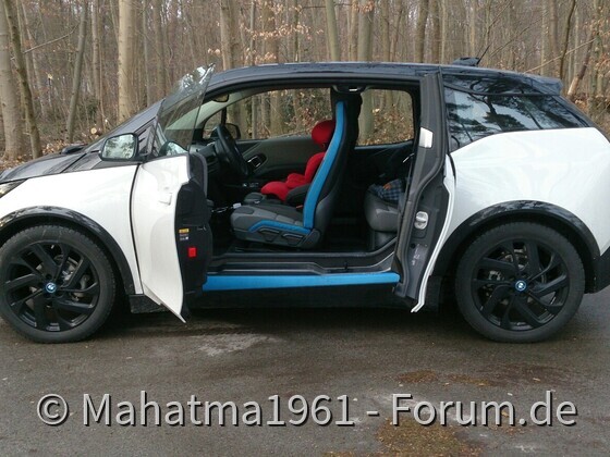 Testwochenende BMW i3S