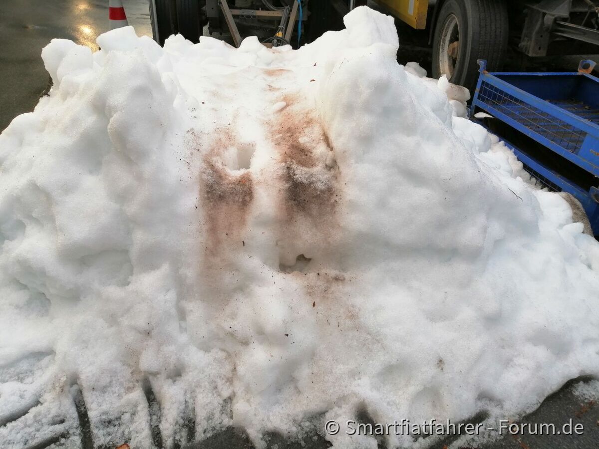 Der erste Schnee im Oktober