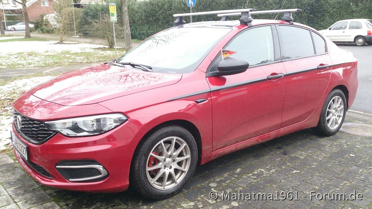 Standarte für den Tipo Gott und seine Limo!