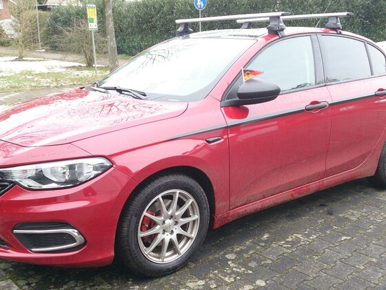 Standarte für den Tipo Gott und seine Limo!