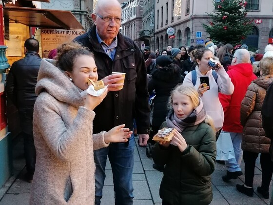 Mit der Tipo Clique auf dem Weihnachtsmarkt in Straßburg