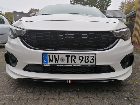 Cleaner Frontgrill montiert
