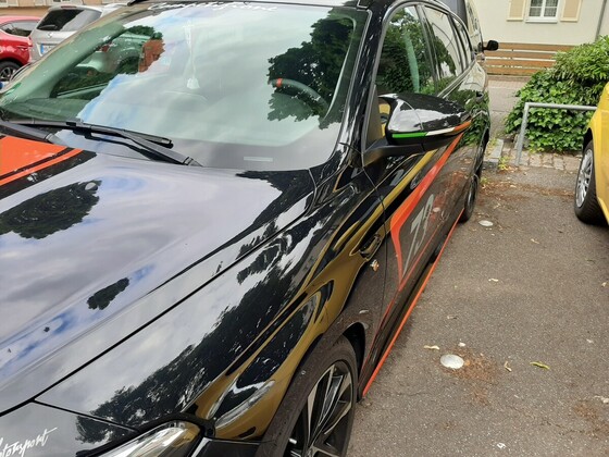 M3 Spiegelkappen mit Italia Fahne