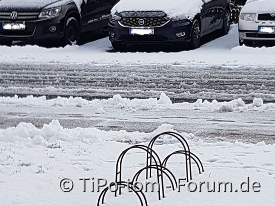 Der erste Schneekontakt