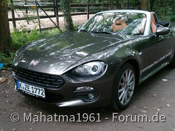 Probefahrt Fiat 124 Spider
