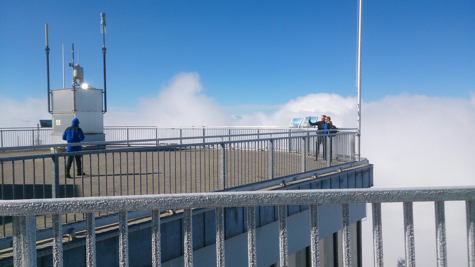 Tipo fast auf der Zugspitze