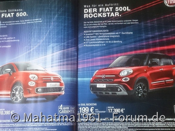 FCA Werbung