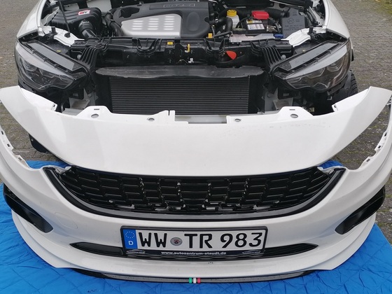 Cleaner Frontgrill montiert