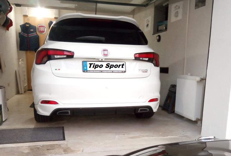 Frisch gewaschen in der Garage, der Dicke ;)
