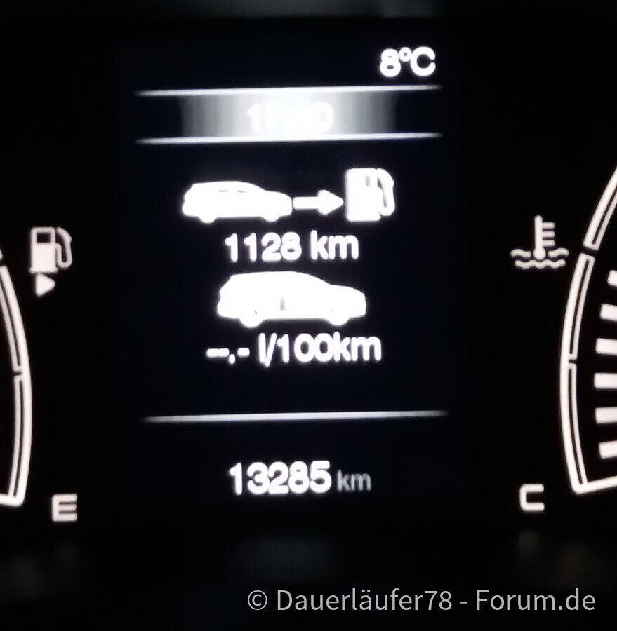Kann er noch zurücklegen...