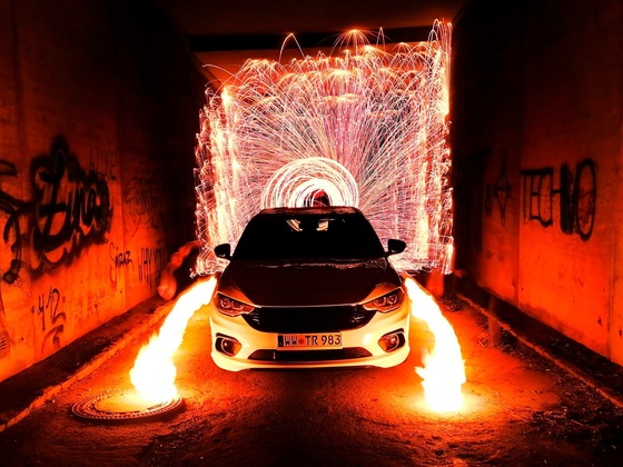 Gestern Abend mal schnell ein paar Probe-Testaufnahmen gemacht für kommende Nachtshootings.
