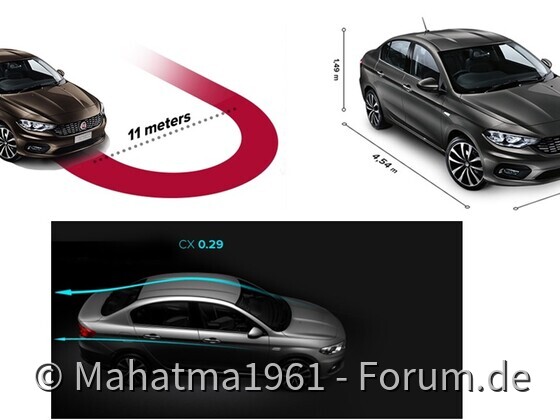 Schnittige Limousine