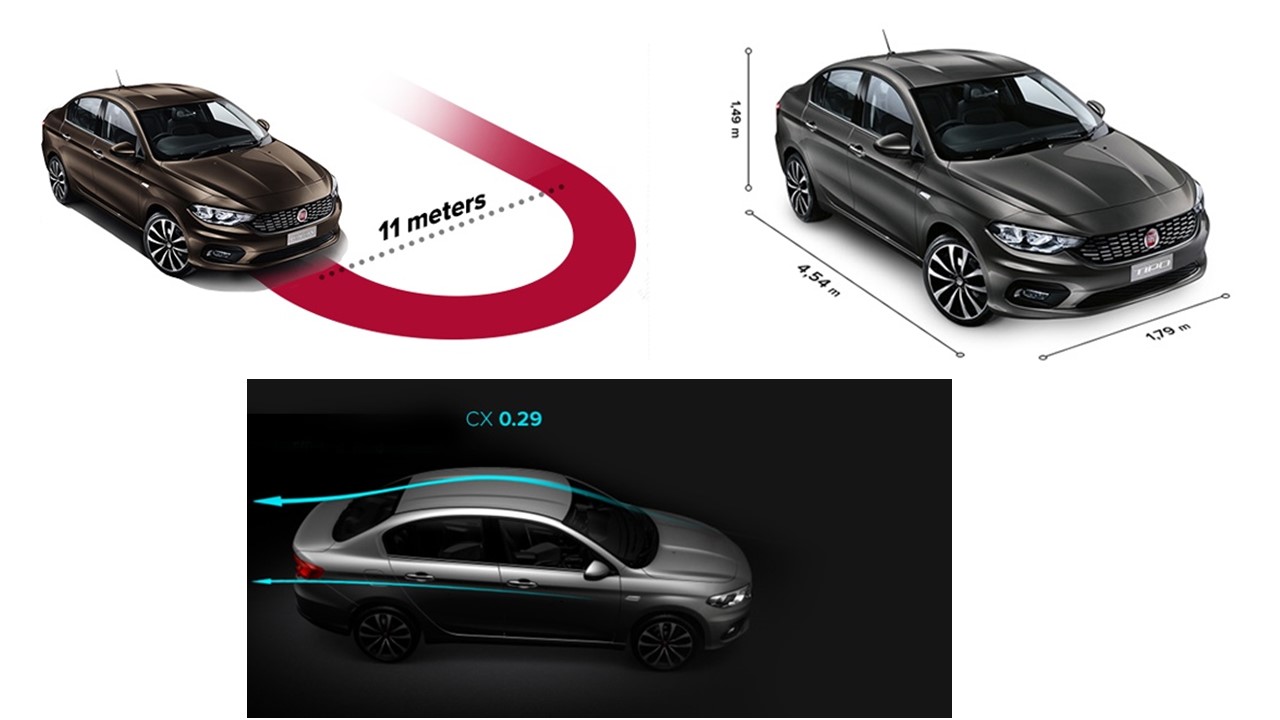 Schnittige Limousine