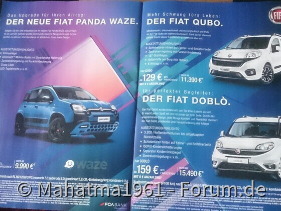 FCA Werbung