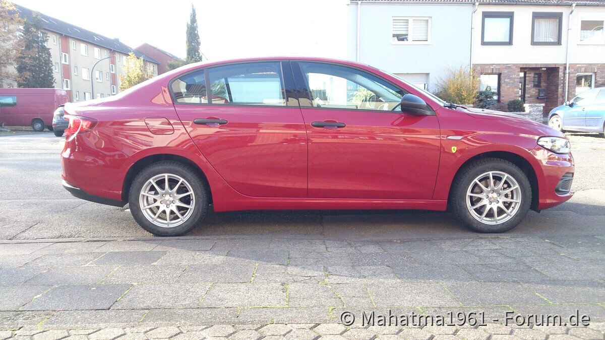 Alufelgen Dozent 16'' auf 205/55er.