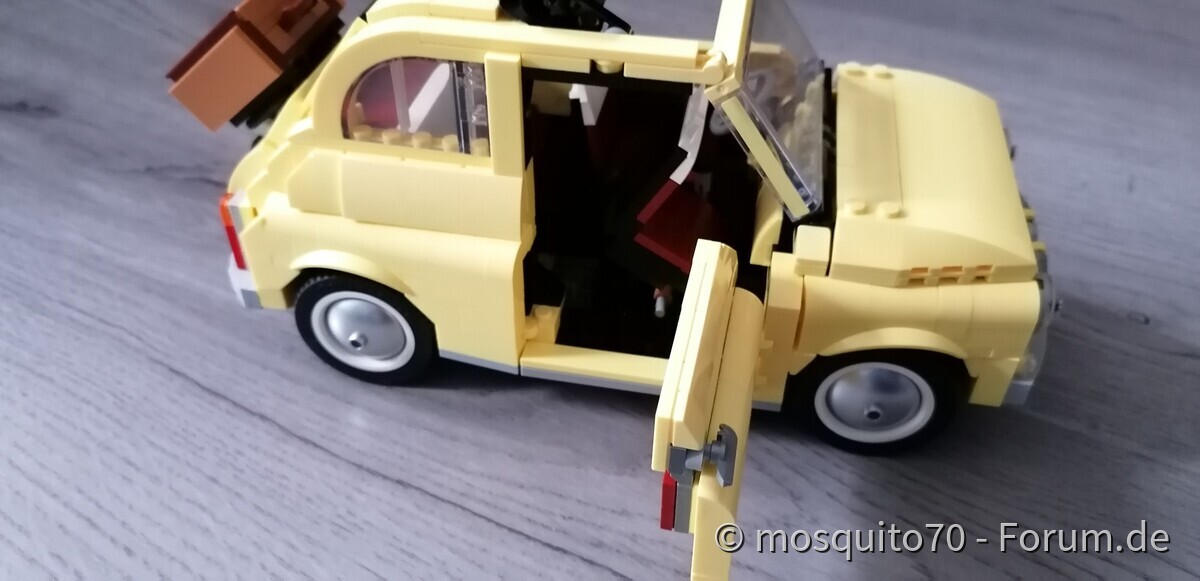 Eines meiner Weihnachtsgeschenke Fiat 500