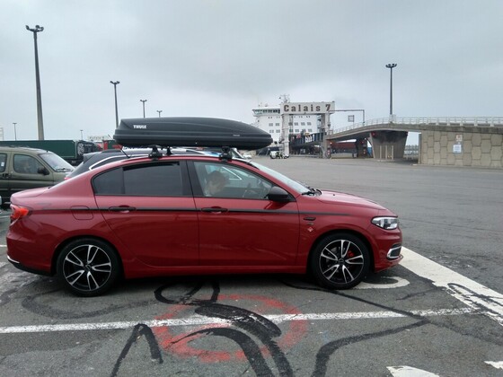 Shortly entering the UK island.....