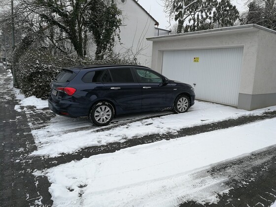 Schnee in Frankfurt